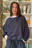 Salone Bubble Top Navy